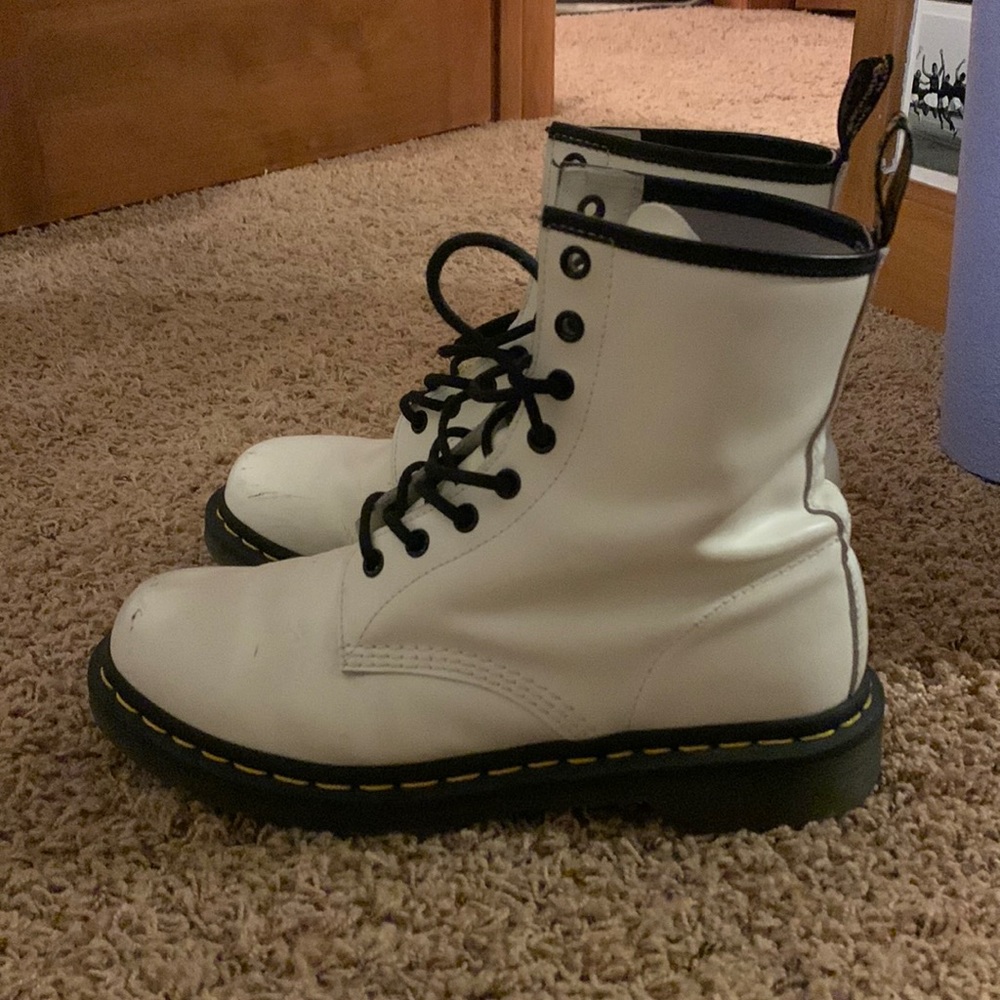 white doc martens